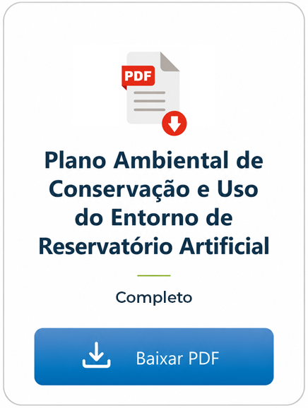 Baixar PDF — Plano Ambiental de Conservação e Uso do Entorno de Reservatório Artificial